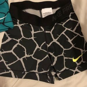 Nike Pro Spandex Compression Shorts